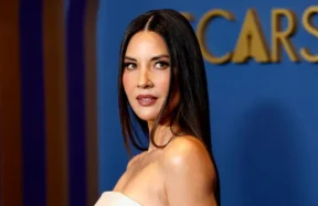 Olivia Munn at the 96th Academy Awards in Los Angeles on Sunday.