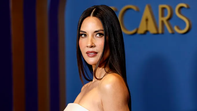 Olivia Munn at the 96th Academy Awards in Los Angeles on Sunday.