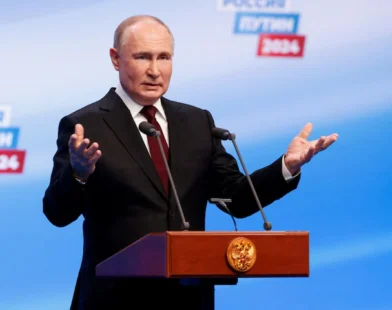 Putin Claims Victory, Warns Against Provocation of Russia