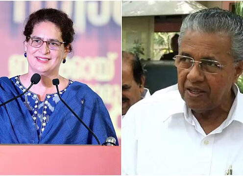 Priyanka on Pinarayi Vijayan-Rahul Gandhi clash: 'Your CM is compromised'"
