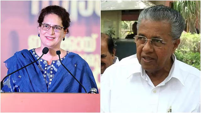 Priyanka on Pinarayi Vijayan-Rahul Gandhi clash: 'Your CM is compromised'"